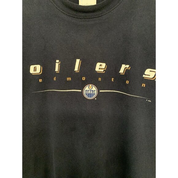 Vintage Oilers Shirt Men’s Large Edmonton Oilers T-shirt - Picture 2 of 7